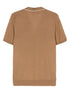 Wave fine-knit polo shirt